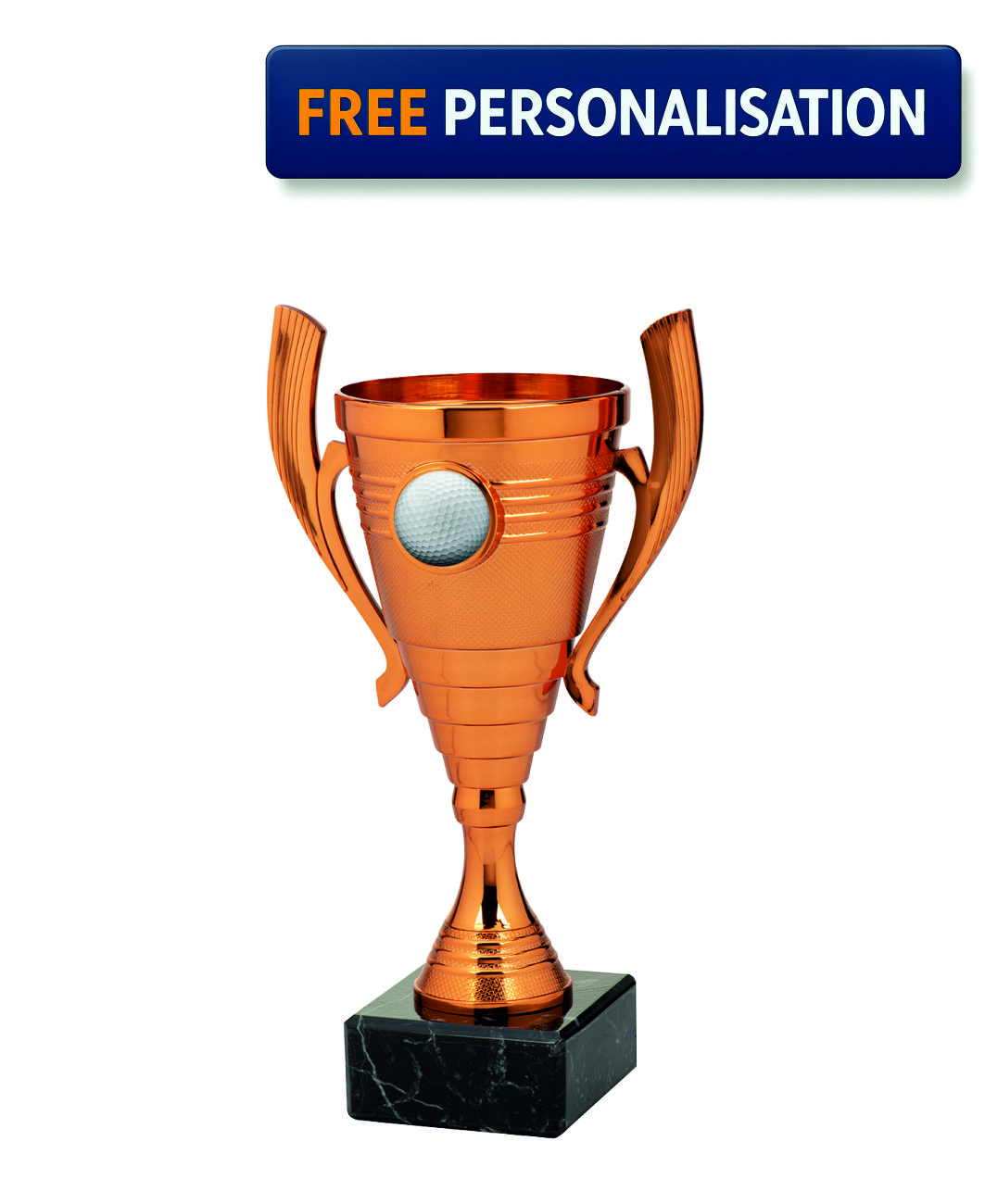 BRONZE MINI CUP GOLF AWARD - SET.356.03.A