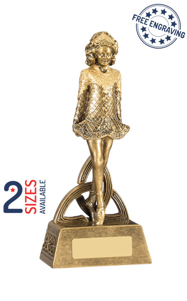 Irish Dance Resin Trophy - RM211
