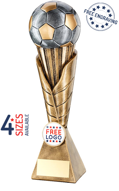 3D POWER FOOTBALL - A Stylish Football Trophy - RF611