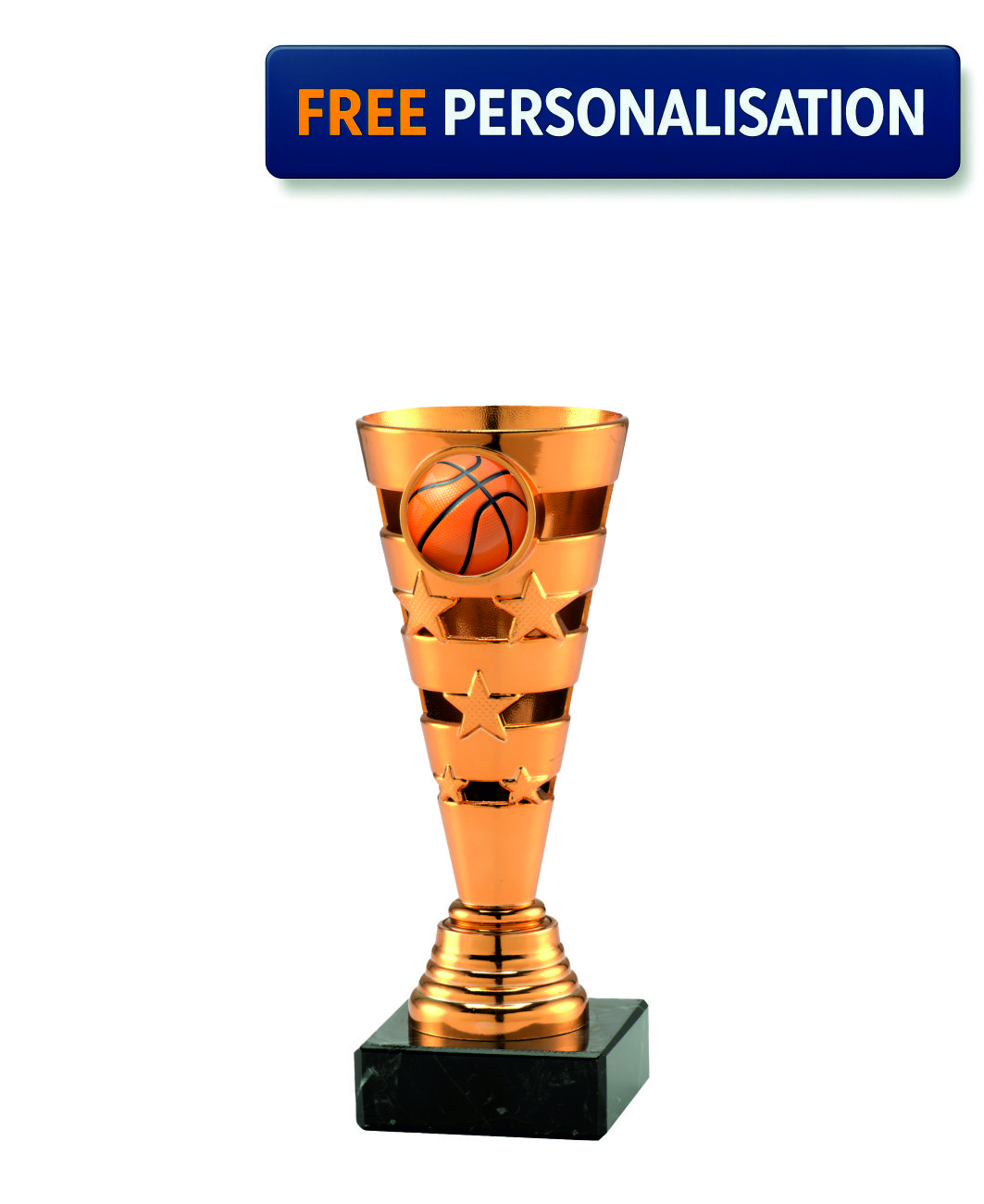 BRONZE STAR & SHINE BASKETBALL AWARD- SET.346.03.A