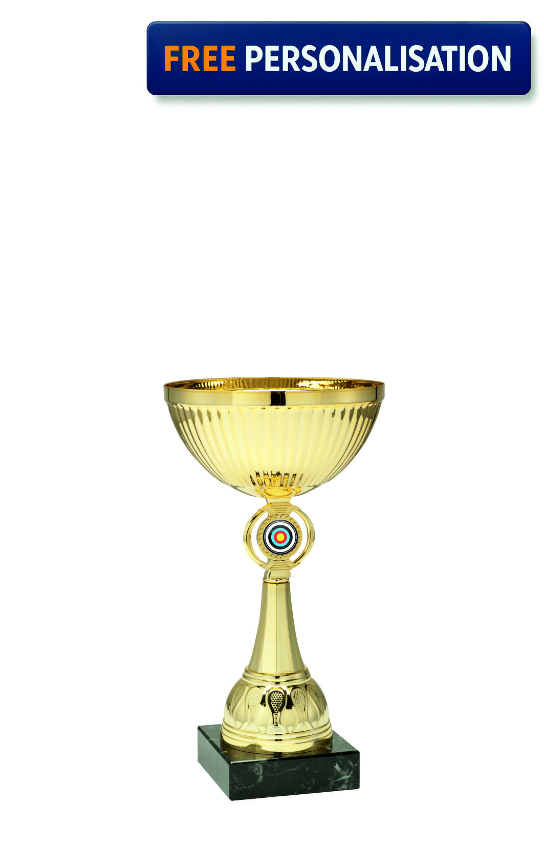 16.5cm GOLD CUP ARCHERY AWARD - ET.350.61.A