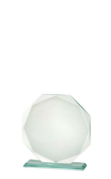 Octagon Luxury Glass Award - W562