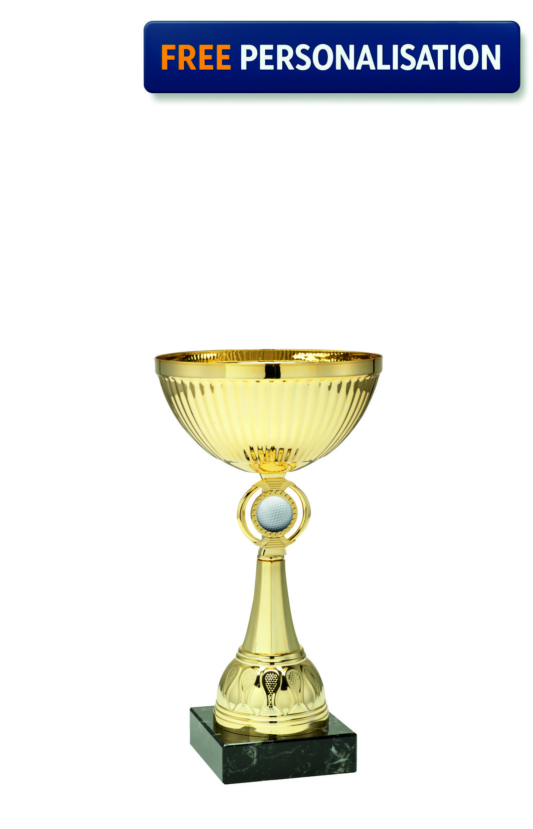 18cm GOLD CUP GOLF AWARD - ET.350.61.B