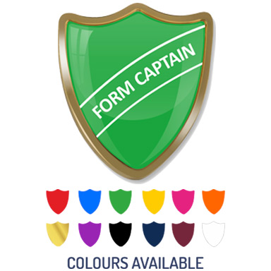 FORM CAPTAIN SHIELD BADGE