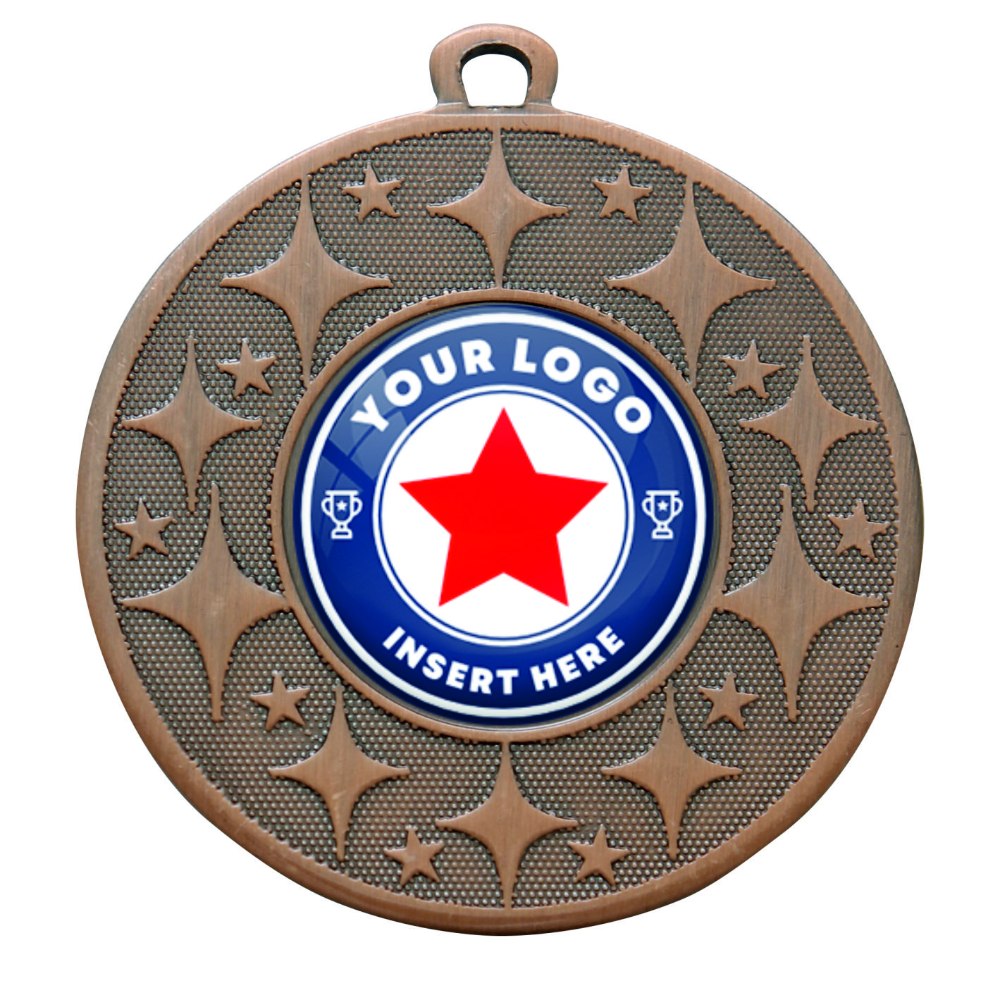 Bronze Diamond 50mm Medal ME.103.03.C