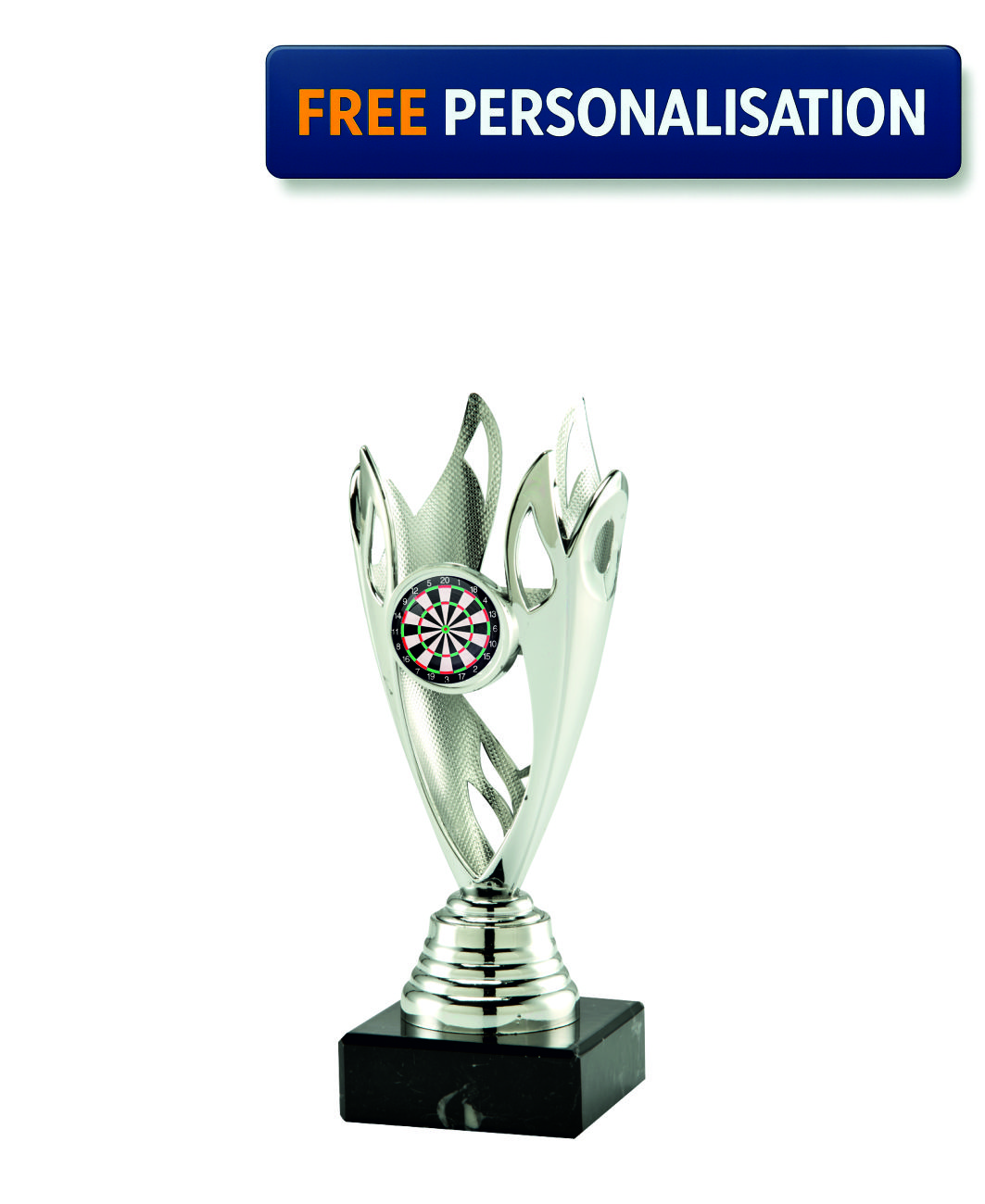 SILVER FLAME DARTS AWARD - SET.351.02.A
