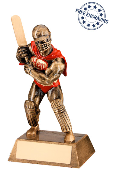 Cricket Hero Resin Award- RF543