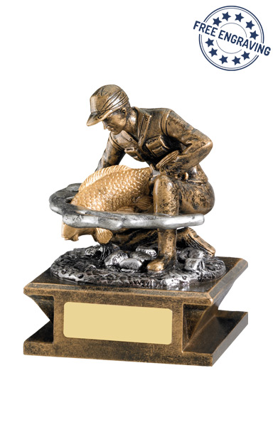 Fisherman Resin Trophy- RM135