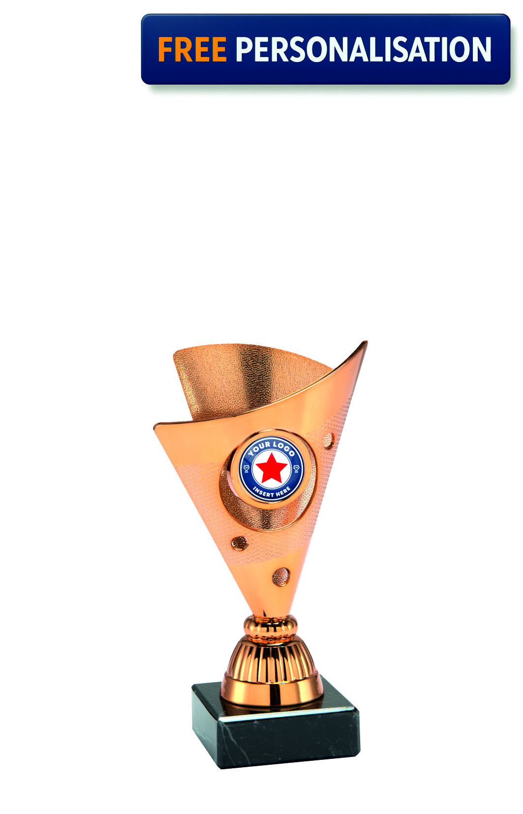 Bronze Mini Cone Cup Award - SET.325.03.A