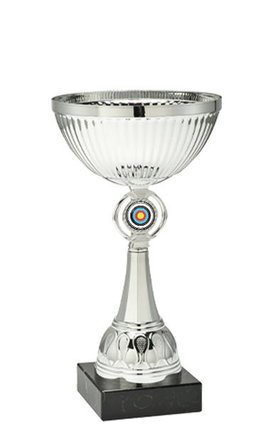 27cm SILVER CUP ARCHERY AWARD - ET.351.62.H