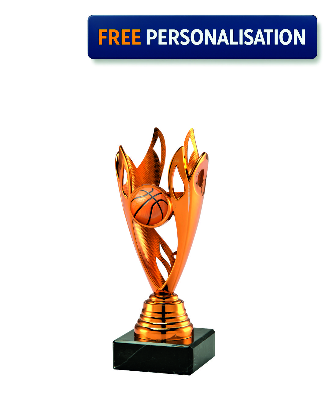 BRONZE FLAME BASKETBALL AWARD - SET.351.03.A
