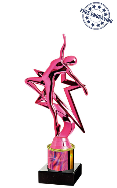 PQA Pink Dance Figure Star Award (21.5cm) - T.2242-2