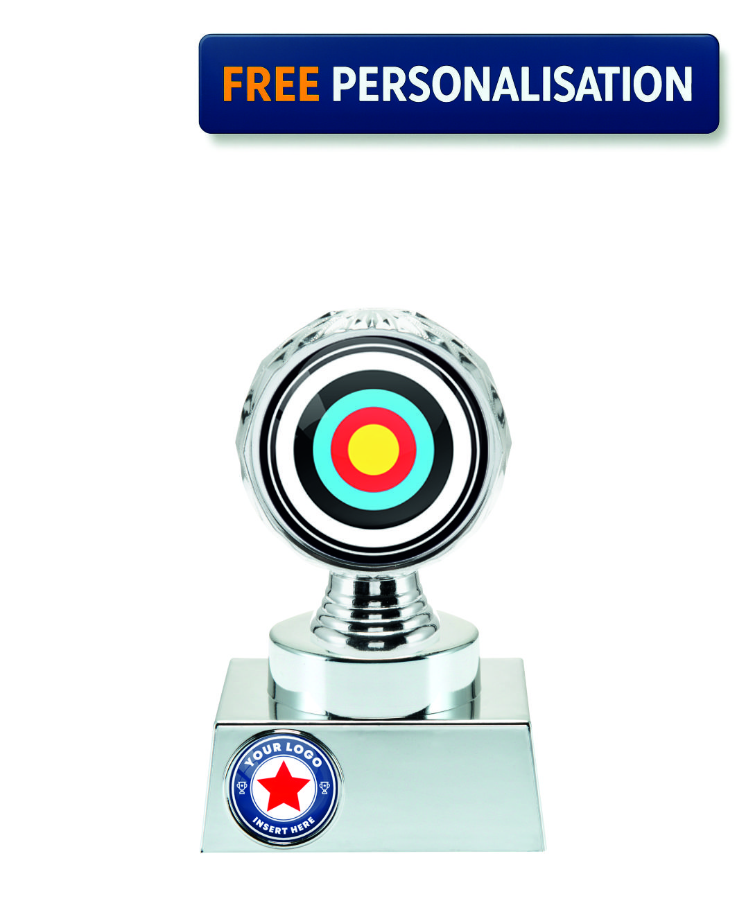 15cm SILVER SHINE ARCHERY AWARD P514.02 + N32.02