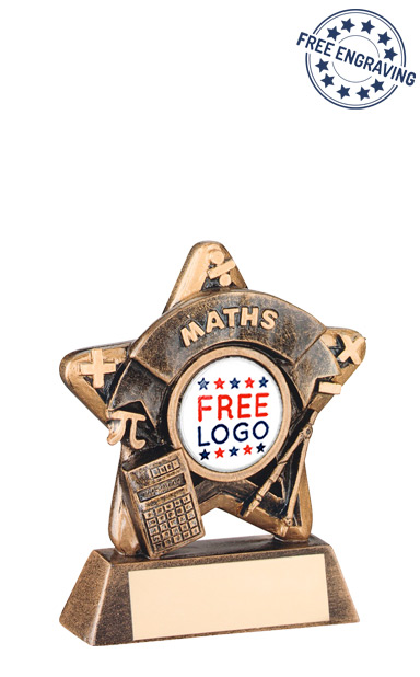 School Maths Mini Star Resin Award- RF406