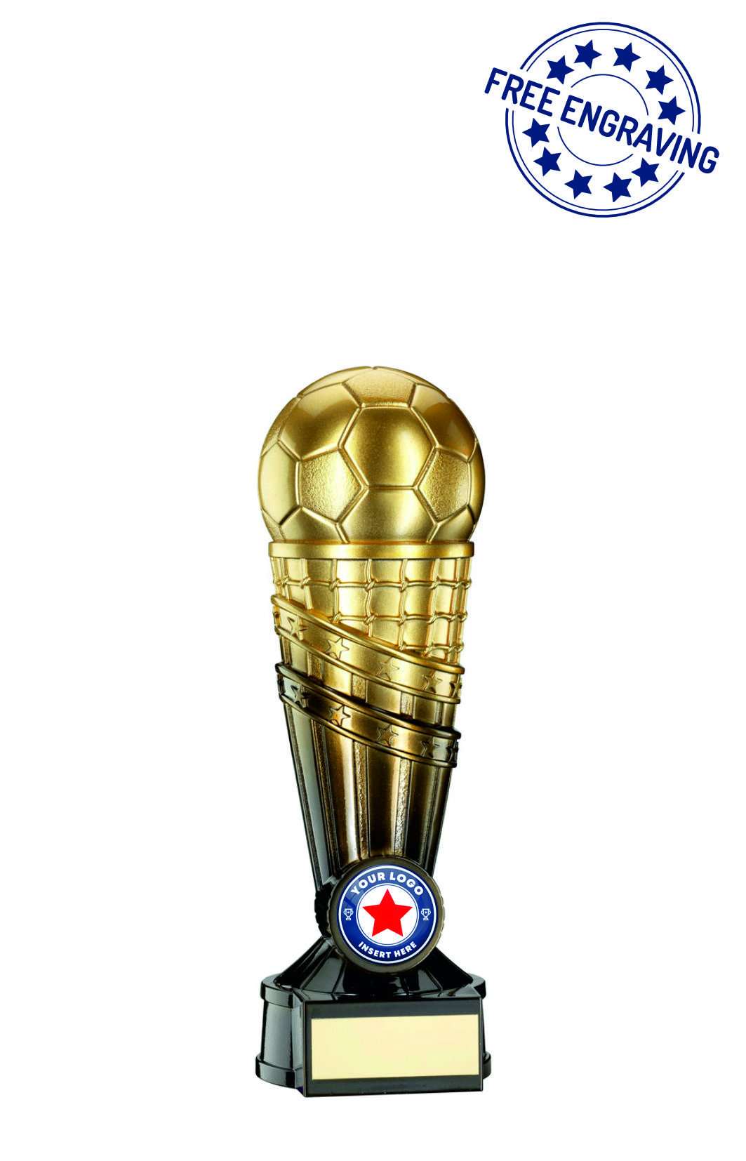 NEXT DAY Gold Gradient Heavyweight Football Tower Award - FP13B (19.1cm)