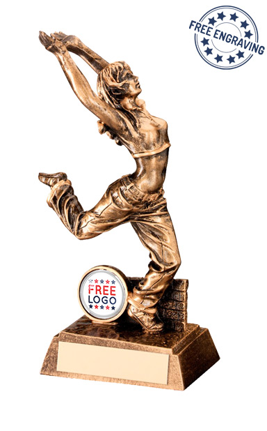 Street Dance Male AWARD Trophy FREE ENGRAVING 