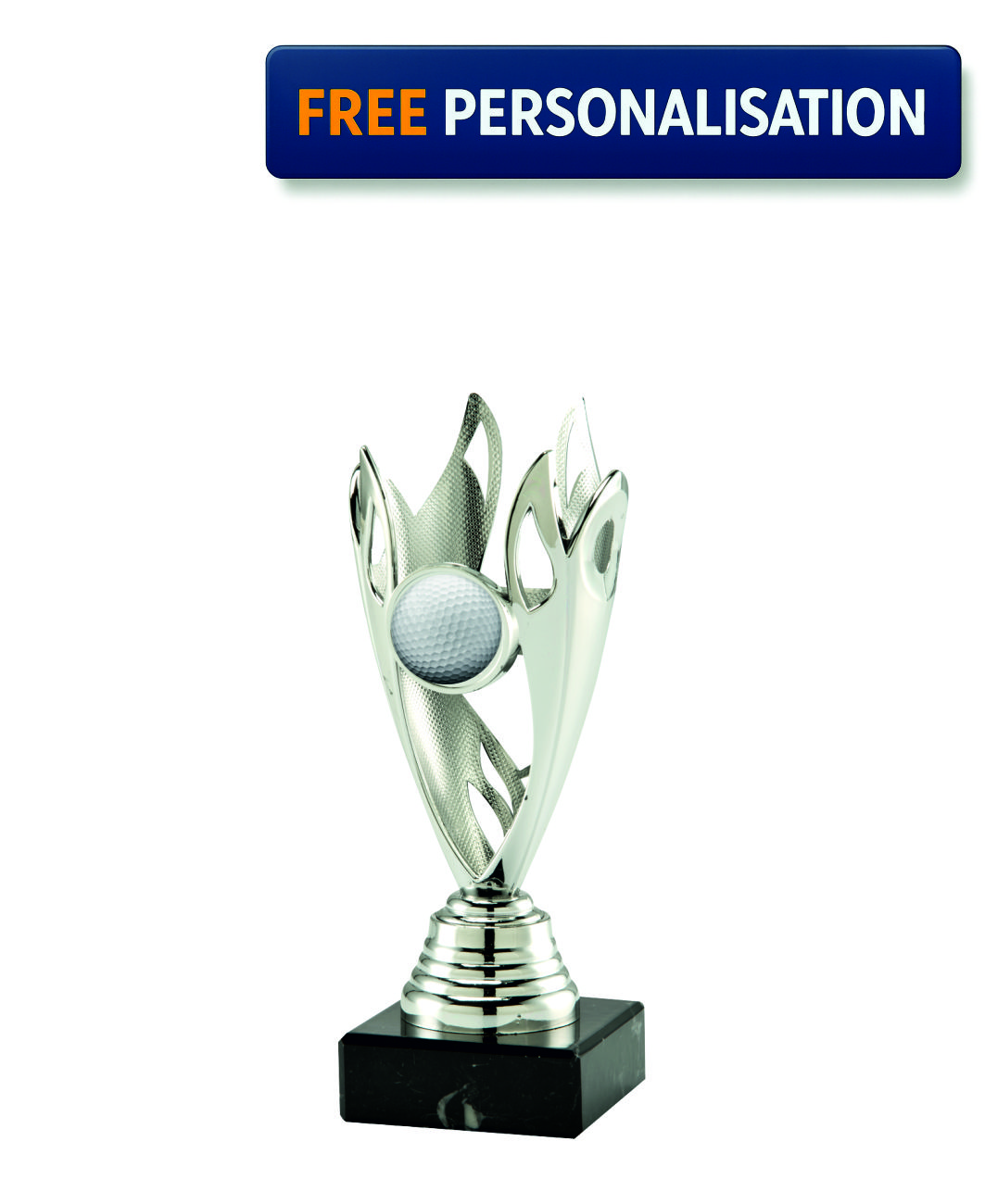 SILVER FLAME GOLF AWARD - SET.351.02.A