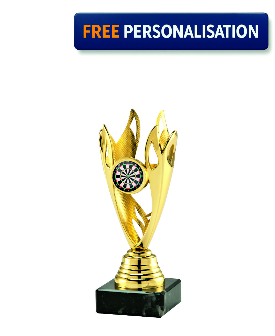 GOLD FLAME DARTS AWARD - SET.351.01.A