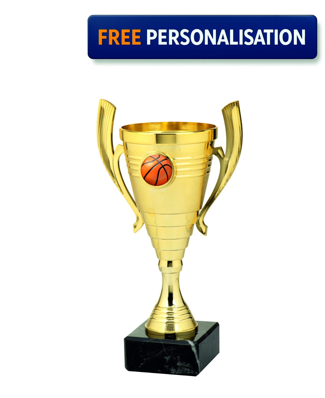GOLD MINI CUP BASKETBALL AWARD - SET.356.01.A