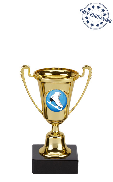 The Mini Gold Ice Skating Cup Award (13cm)- CP200.01- M410