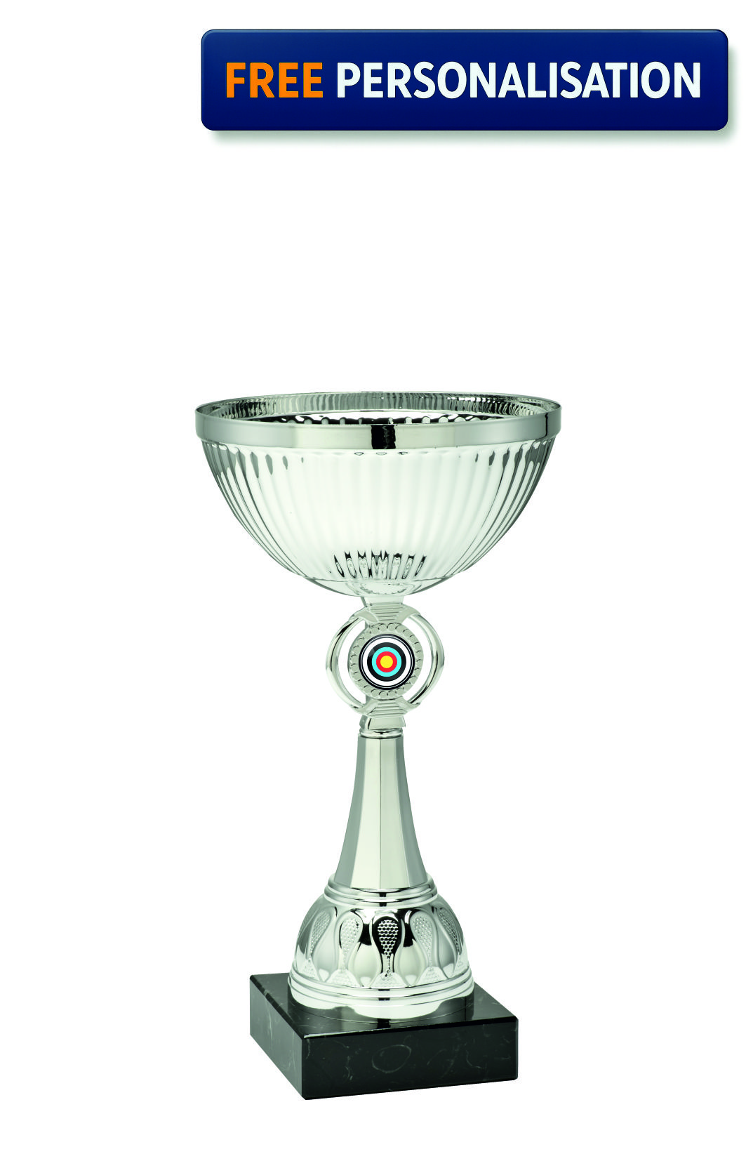 24.5cm SILVER CUP ARCHERY AWARD - ET.351.62.F