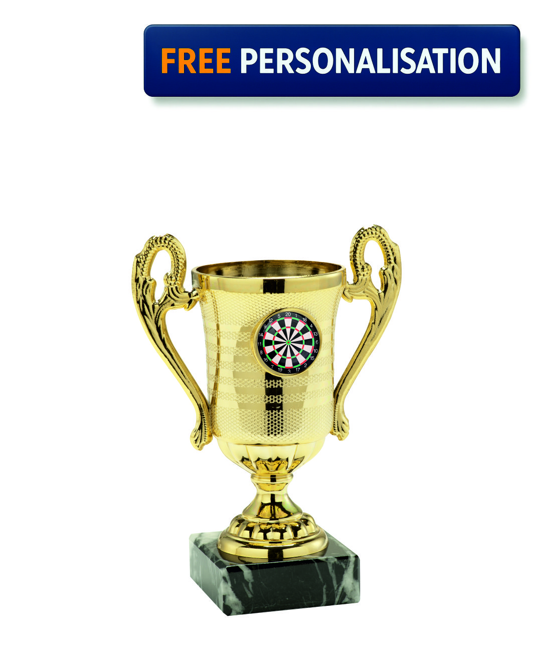 GOLD MINI CUP DARTS AWARD - SET.306.01.A
