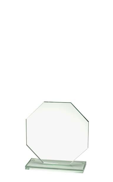 Octagon Glass Award - W521
