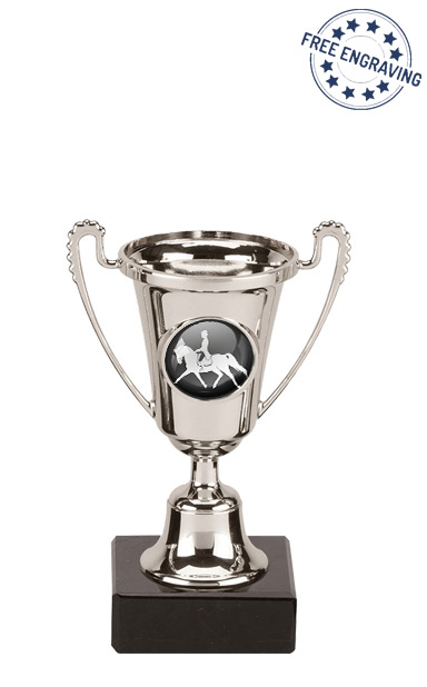 The Dressage Mini Silver Cup Award (13cm)- CP200.02- M410