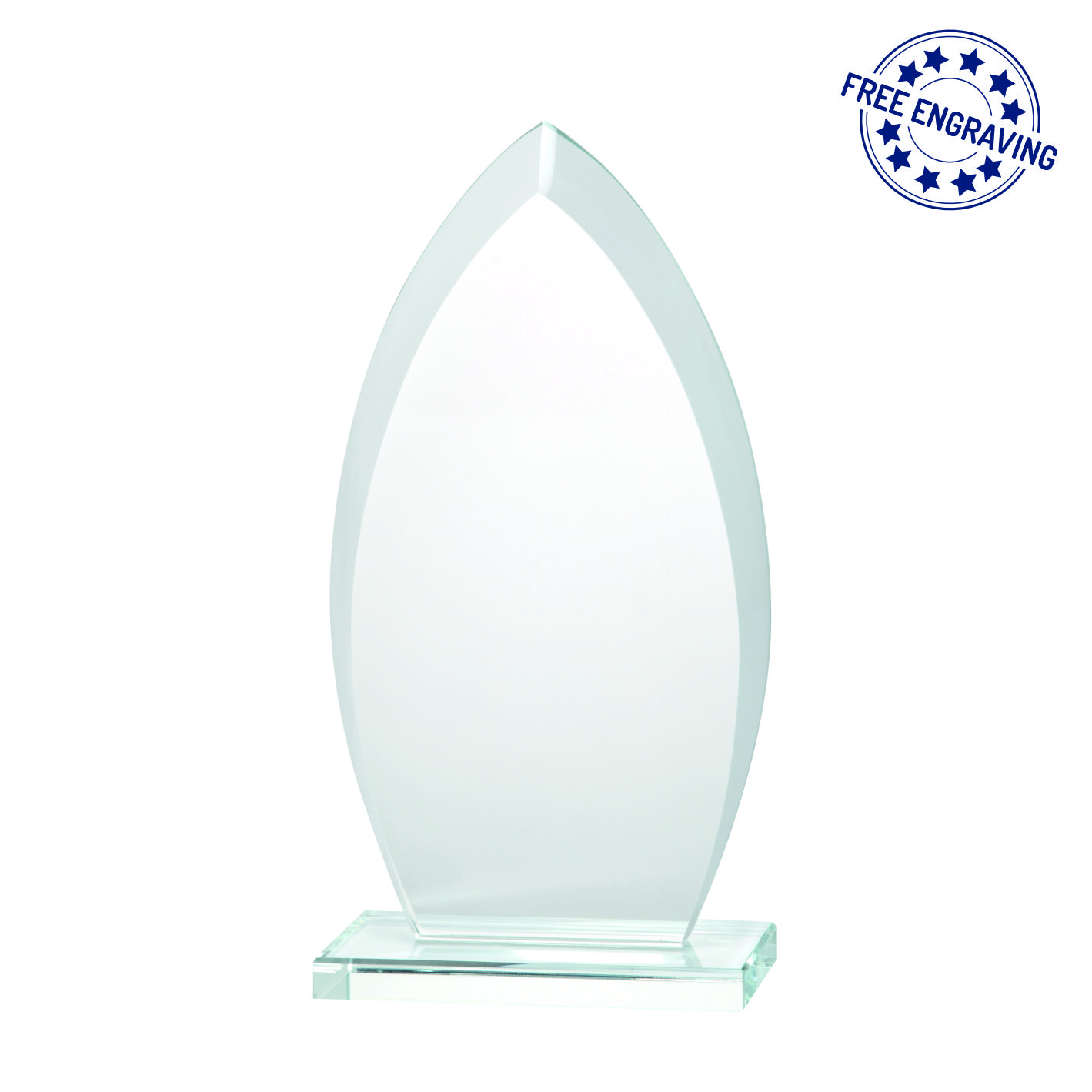 Flame Luxury Glass Award - Presentation Box - W32