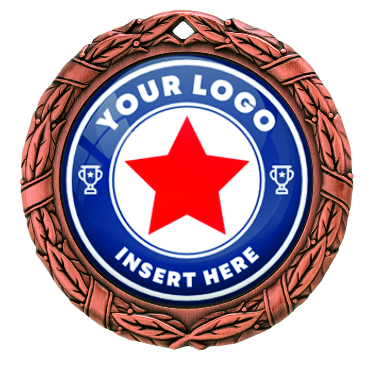Zamac Bronze 70mm Medal D8D.03