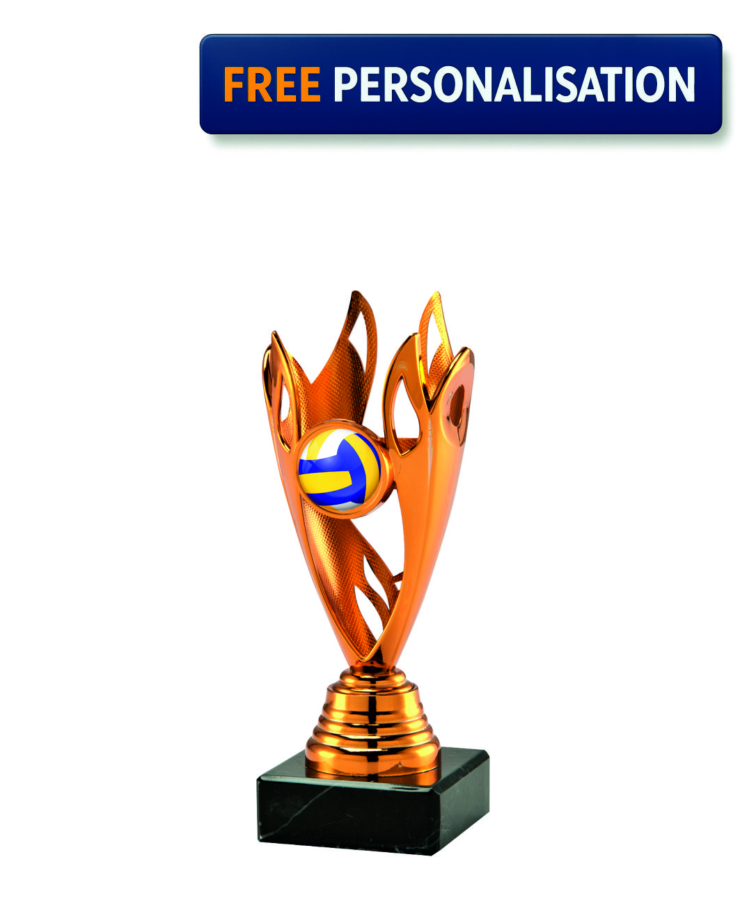 BRONZE FLAME VOLLEYBALL AWARD - SET.351.03.A