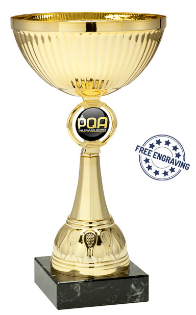 PQA Gold Presentation Cup with Metal Bowl (27cm) - ET350.61H