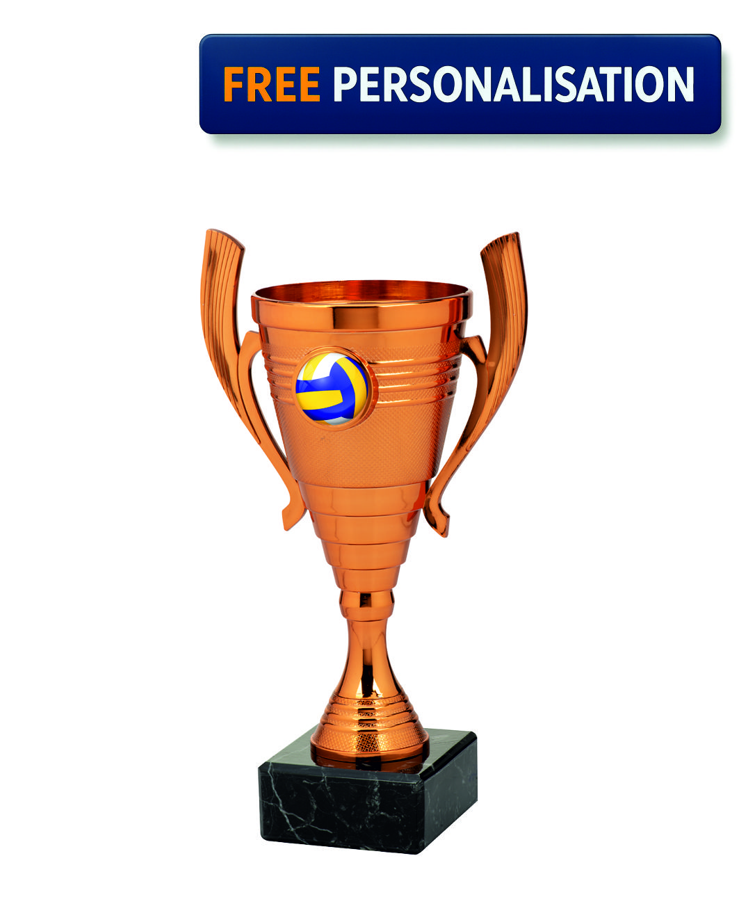 BRONZE MINI CUP VOLLEYBALL AWARD - SET.356.03.A