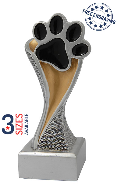 BEST VALUE - Silver Dog Paw Award - FG418