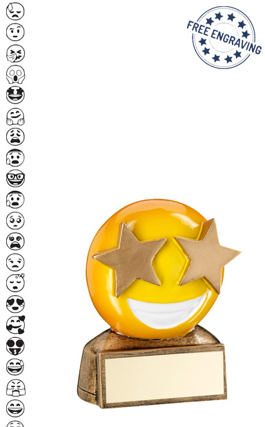 Emoji Awards - Starry Eyed Emoji - RF954