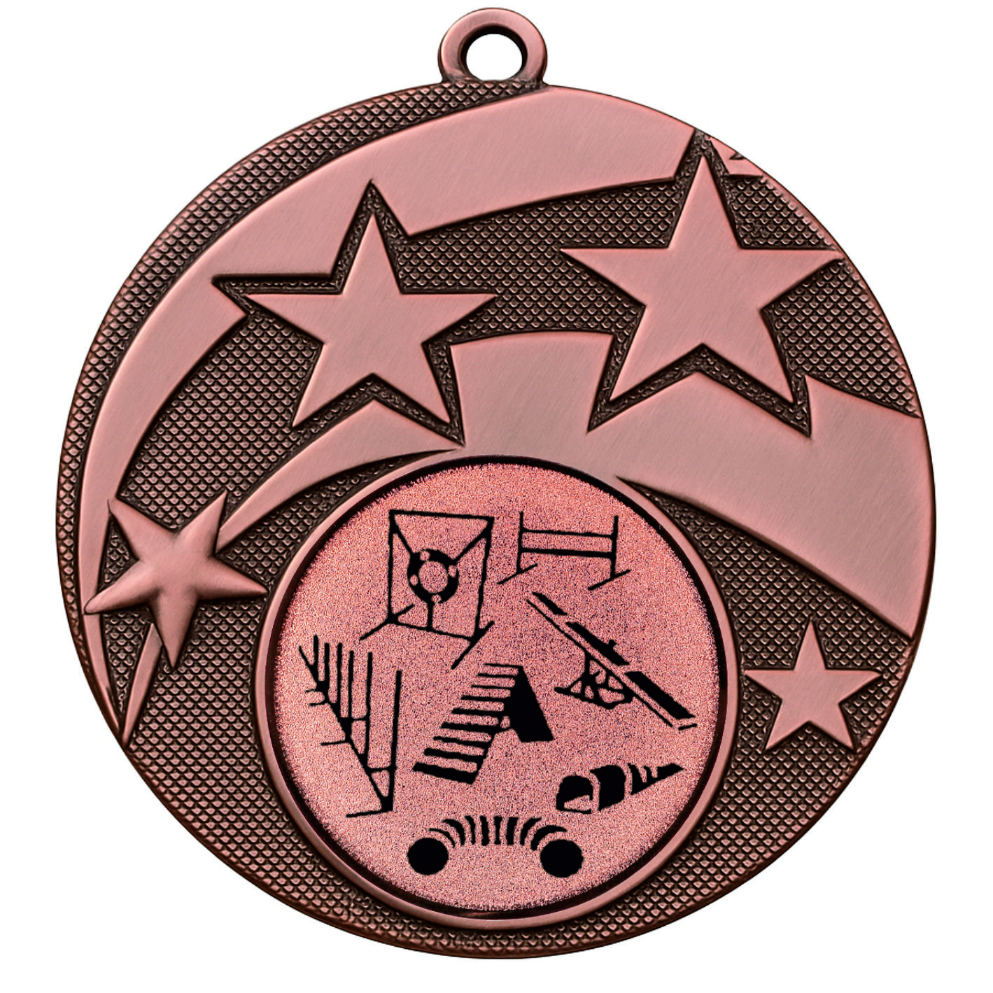 Bronze Star Dog Agility Medal - FREE Ribbon - BIE.M9457.03
