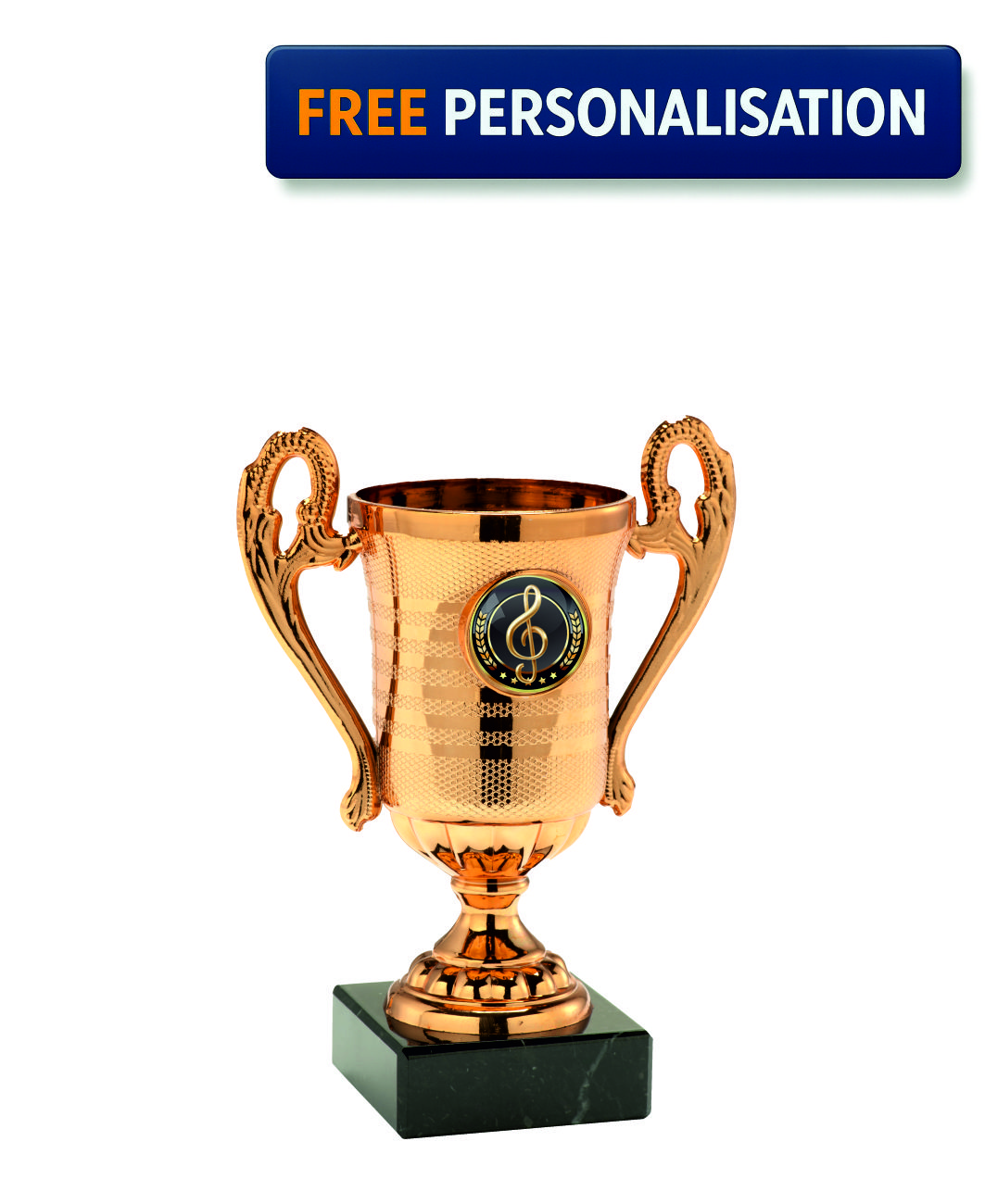 BRONZE MINI CUP MUSIC AWARD - SET.306.03.A