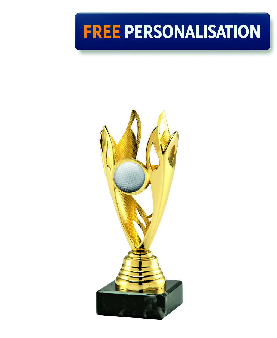 GOLD FLAME GOLF AWARD - SET.351.01.A