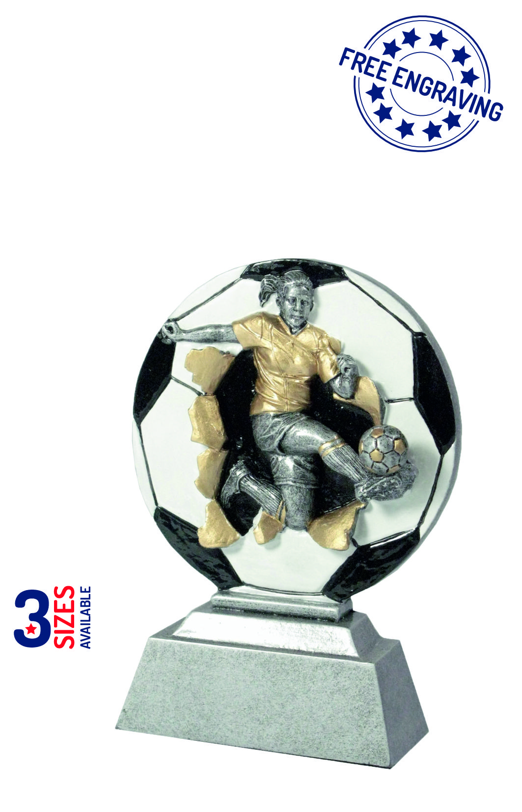 Xplode Female Player Football Award - RE.070._