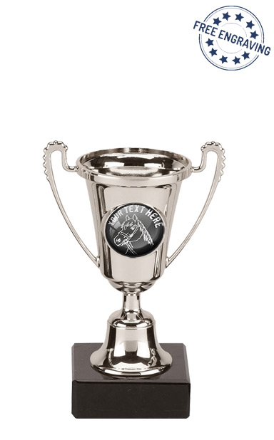 Design Your Own Mini Silver Cup Award (13cm)- CP200.02- M410