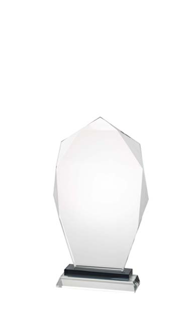 Luxury Glass Plaque Award - Presentation Box - W692