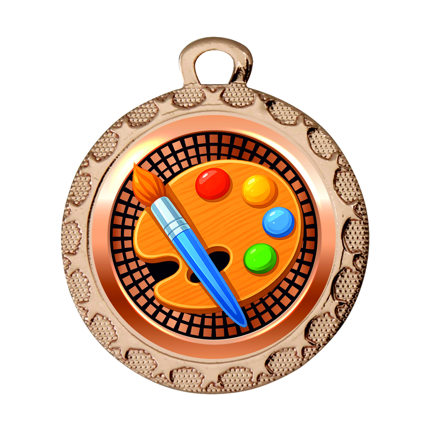Bronze 32mm Art Subject Medal FREE Ribbon - DI3201.03