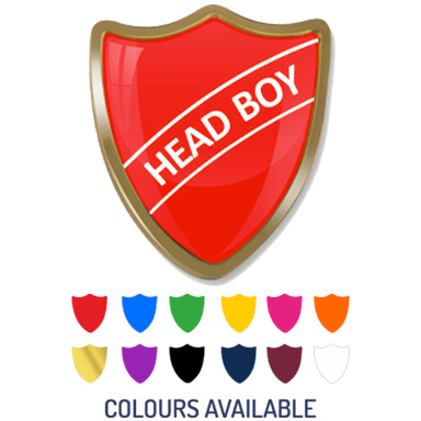 HEAD BOY SHIELD BADGE