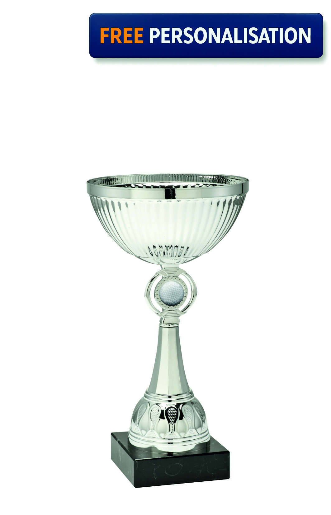 24.5cm SILVER CUP GOLF AWARD - ET.351.62.F