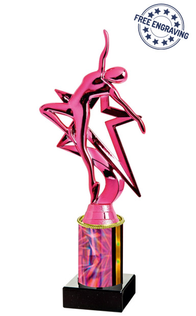 PQA Pink Dance Figure Star Award (24cm) - T.2242-3