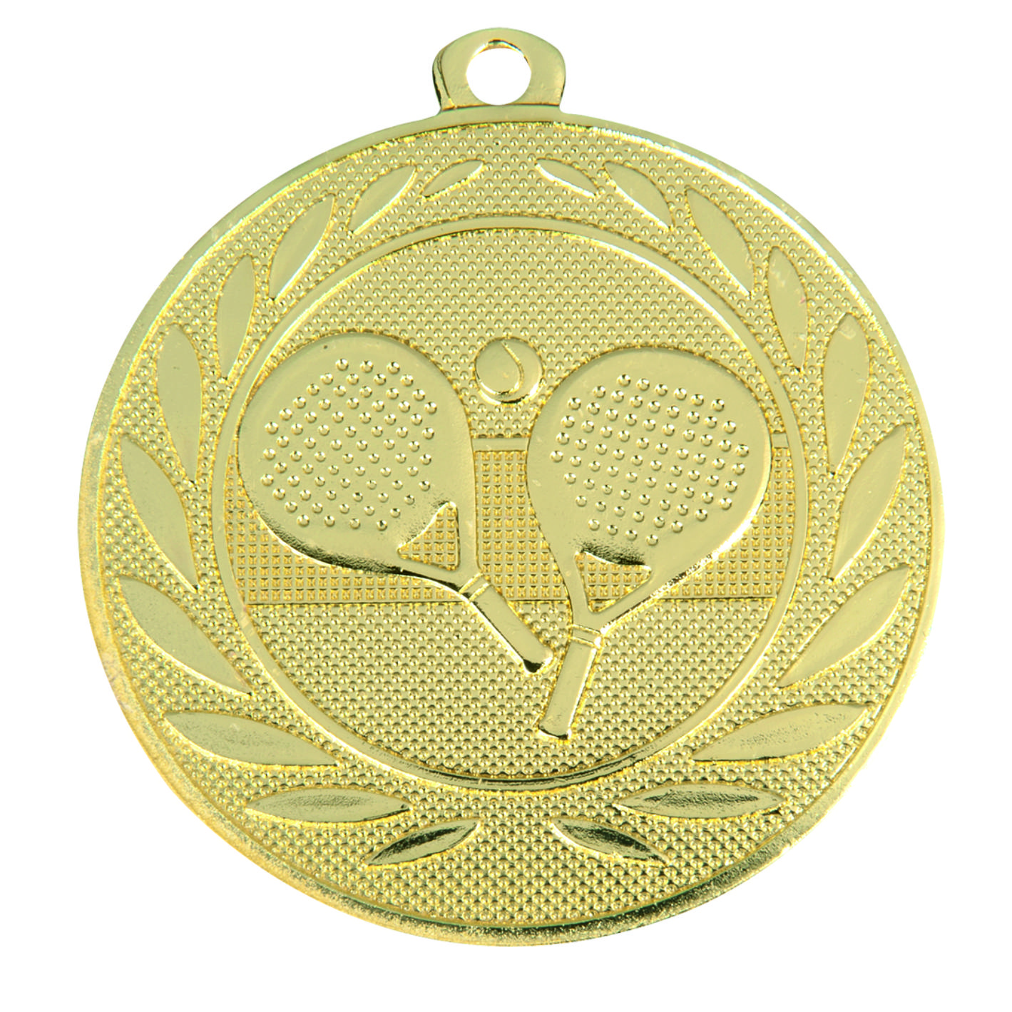 Gold Padel 50mm Medal DI5000.Z.01