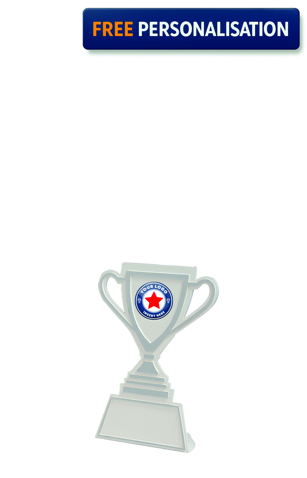 Silver & White Cup Holder Award - Q165WI.02