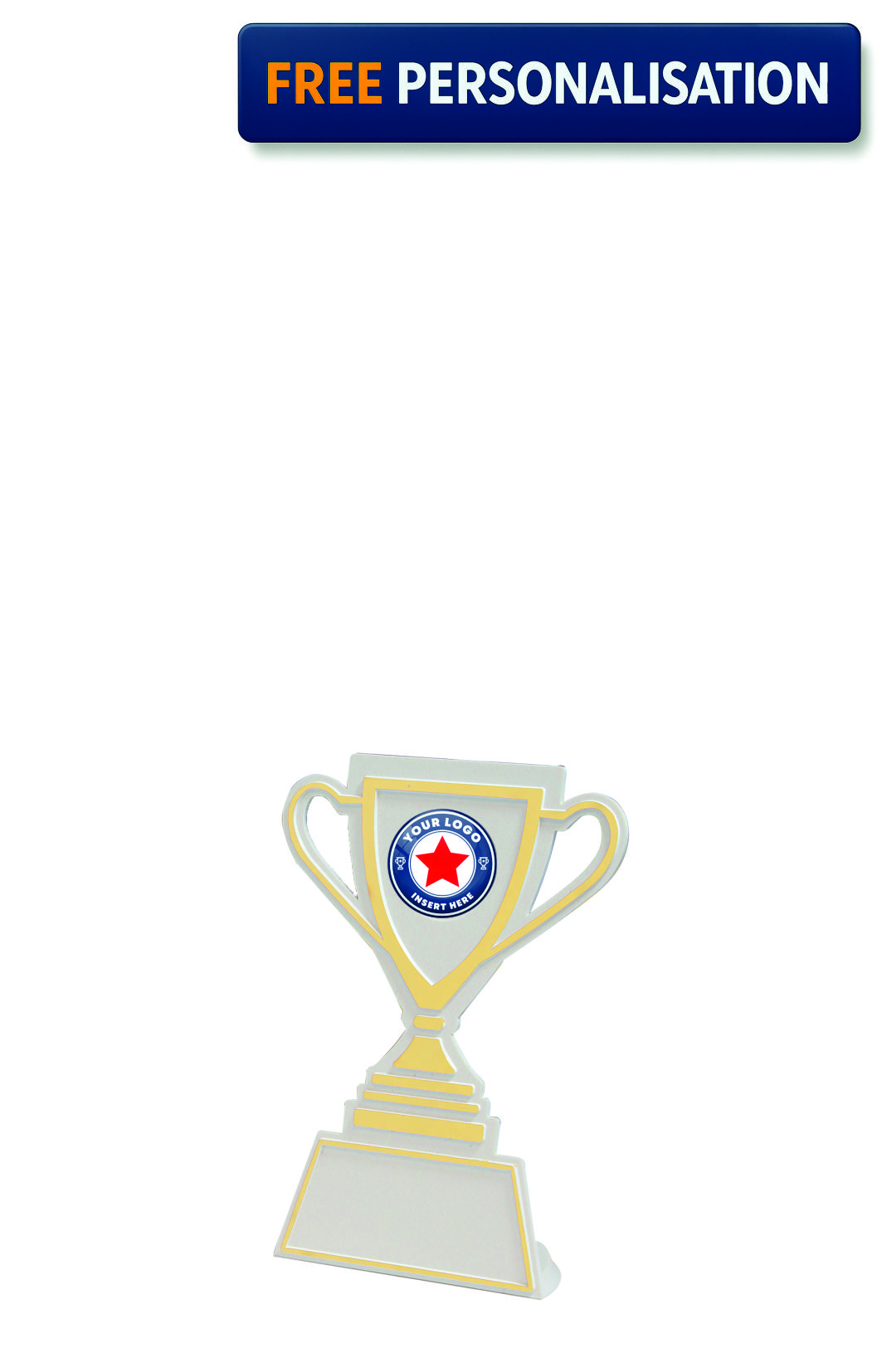 Gold & White Cup Holder Award - Q165WI.01