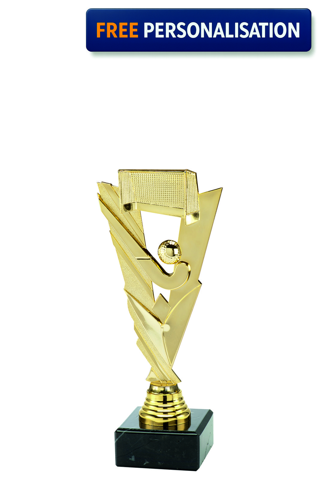 Gold Hockey Award on Marble Base - ST.199.01.A