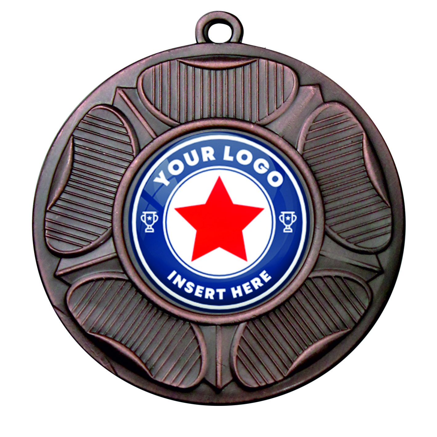 PERSONALISED M9458 BRONZE 50mm Medal